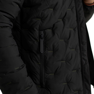Custom Made <b>Men's</b> Puffer <b>Jackets</b> for Winter Workouts Woolen Fabric with Hood - Product Image 3