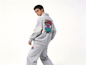 Conjunto Deportivo Personalizado de Alta Calidad, Unisex, con Estampado, Sudadera, Pantalones Deportivos, Ropa Deportiva de Diseño, Estilo Urbano, Traje para Hombre - Product Image 2