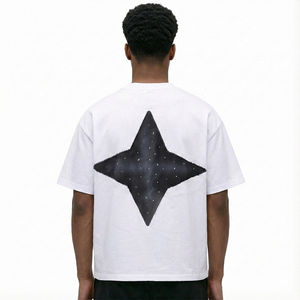 Camisetas Extra Grandes Personalizadas con Serigrafía para Hombre, 2026, 100% Algodón, Tela de Alta Densidad, para Ropa Urbana y Casual, Unisex - Product Image 2