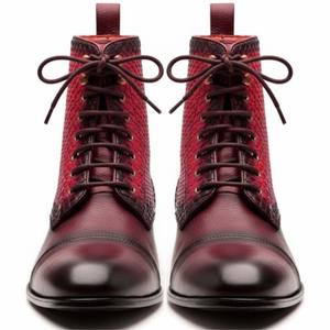 Zapatos Oxford de Negocios de Cuero Genuino con Punta Cuadrada, los Más Populares, Color Personalizado - Product Image 4