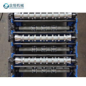 Doppelschichtige Glasierte Fliesen-Formmaschine Dachblech Glasierte Fliesen Rollformmaschine - Product Image 3