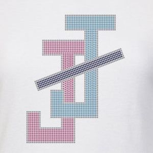 T-shirt gris à manches courtes et col rond avec motif de lettres entrelacées, style décontracté, streetwear, vêtements confortables pour tous les jours - Product Image 3