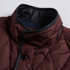 Veste matelassée unisexe, streetwear décontracté, épaisse, chaude, imperméable, respirante, patchwork, rembourrée en polyester, tailles S-5XL - Product Image 2