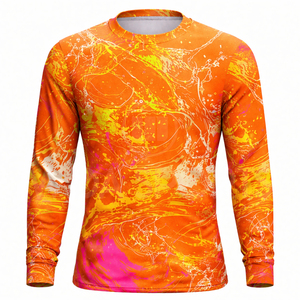 Camisa de Pesca de Manga Larga, Sublimación Personalizada, Secado Rápido, Protección UV, Ropa de Pesca de Alto Rendimiento, Proveedor Mayorista OEM ODM - Product Image 1