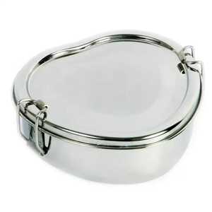 Contenedor de Alimentos de Acero Inoxidable de 3 Niveles, Redondo, Resistente, Portátil, para Picnic, Bento - Product Image 5