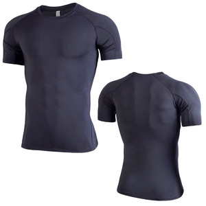 Vente directe d'usine - Chemises de compression pour hommes - Légères, respirantes, sportives, coupe ajustée, manches longues, séchage rapide, grandes tailles, haute qualité - Product Image 3