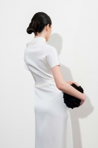 Nuevo Vestido Elegante para Mujer, Modelo AVA ASIMÉTRICO, Manga Corta, Maxi, Soporte ODM, Vestidos de Mujer de WhiteAnt Vietnam - Product Image 6