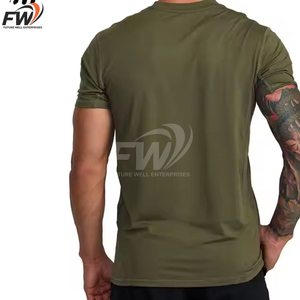 Camisetas Personalizadas para Hombre Adulto - Algodón/Fibra de Bambú de Alta Calidad, Secado Rápido y Transpirable, Opciones de Color y Logotipo Personalizados, Mejor Precio - Product Image 4