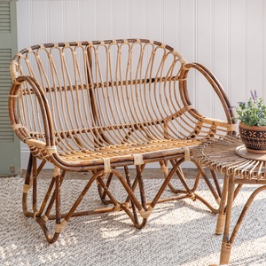 Top-pick <b>rattan</b> <b>sofa</b> couch premium natural <b>sofas</b> living room occasional chair wholesale price - Product Image 6