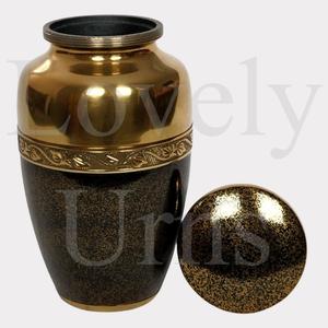 Urne funéraire en bronze pour adultes, taille moyenne, pour cendres, souvenir commémoratif, design élégant - Product Image 3