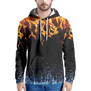 เสื้อฮู้ดดี้สไตล์ Y2K ซิปหน้า ล้างสีแบบแอซิด ปักลายกราฟิก ผ้าฝ้ายทรงโอเวอร์ไซส์ สีซีดแบบซันเฟด ประดับคริสตัล โลโก้สั่งทำได้ ซิปหน้า เสื้อฮู้ดดี้ผู้ชาย - Product Image 4