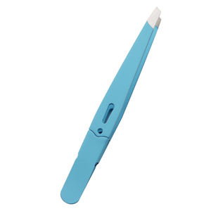 Pinzas Quirúrgicas Profesionales Java de Acero Inoxidable ESD, Coloridas, Curvas, con Punta Inclinada, Herramienta de Precisión para Belleza, Fabricación CE ISO OEM - Product Image 3