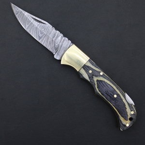 Cuchillos plegables de uso diario con hoja de filo fino y clip de bolsillo para facilitar su transporte durante senderismo y uso general de corte. - Product Image 5