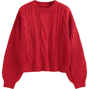 Cardigans décontractés en jacquard tricoté nylon/acrylique 2026 pour hommes et femmes, toutes saisons, doublure en laine, coupe régulière, doux, qualité supérieure - Product Image 5