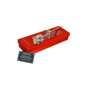 Caja Decorativa Ecológica Hecha a Mano con Baño de Oro de 24K y Rosa Natural, de Alta Calidad, para Compromiso, Pascua, San Valentín, Día del Padre - Product Image 5