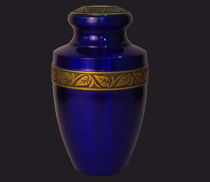 Urna Cilíndrica Moderna Art Deco Hecha a Mano en Aluminio/Latón/Hierro para Cenizas Patrióticas/de Veteranos, Capacidad Personalizable, con Impresión - Product Image 2