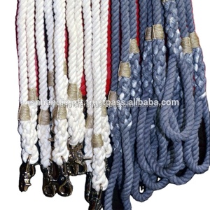 Laisse pour chien, en corde de coton faite main, tendance, vente en gros - Product Image 1