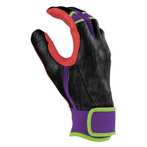 Gants de frappe de baseball de haute qualité, professionnels, à manchette courte, en cuir, haute performance, unisexes, pour hommes - Product Image 6