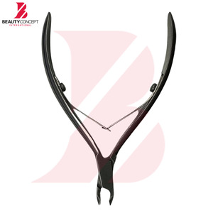 Coupe-cuticules noir mat de qualité supérieure, ciseaux à ongles en acier inoxydable de qualité supérieure, outils de manucure professionnels de qualité salon - Product Image 4