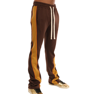 กางเกงขาบานผู้ชาย น้ำหนักเบา สวมใส่สบาย กางเกงวอร์มทรงบาน เป็นมิตรกับสิ่งแวดล้อม แห้งเร็ว ระบายอากาศได้ดี เหมาะสำหรับกิจกรรมกลางแจ้ง - Product Image 4