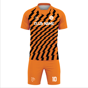 Premium Stitched Soccer Jersey Embroidered Football Uniform Set Durable Fabric Team Sportswear Training Kit Bulk Supplier - Product Image 2