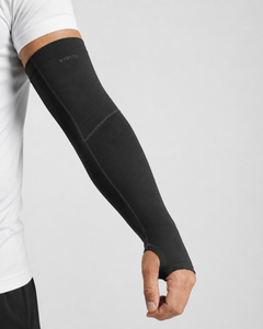Manchons de compression Webson noirs unisexes sans couture, écologiques, dégradés, anti-transpiration, ajustement adulte, respirants, personnalisables OEM - Product Image 3