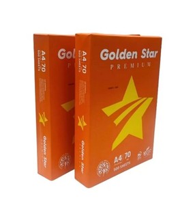 Papel para Impresora Golden Star Premium A4 70, Blancura: 90%, Tamaño: 210x297 mm, 70 g/m², 5 Resmas, 500 Hojas/Resma, 5 Resmas/Caja - Product Image 4