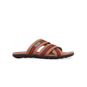 Pantoufles formelles marron pour garçons KD4687 Sandales marron élégantes - Product Image 3