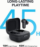 Écouteurs Anker Soundcore P30i, écouteurs intra-auriculaires avec suppression de bruit intelligente et puissante, étui 2-en-1 et support pour téléphone, écouteurs sans fil