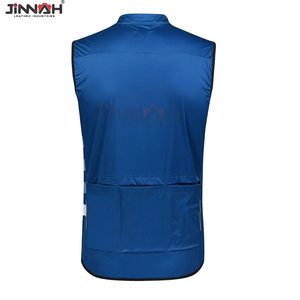 Chaleco de Ciclismo Cortavientos para Deportes al Aire Libre, Diseño de Malla Reflectante, Chaleco de Ciclismo Impermeable Reflectante, Logotipo Personalizado OEM Disponible - Product Image 6