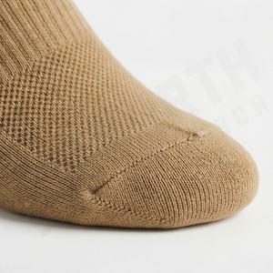 Men Sports <b>Socks</b> Crew Cushion Cotton Athletic Custom Breathable Moisture Wicking Running Gym Durable Customized Color Pairs - Product Image 6