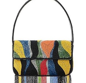 Modern Handmade <b>Seed</b> Beaded <b>Storage</b> Bag Trending Women's Shoulder Purse Designer Evening Party Bag Elegant Bridal Accessories - Product Image 2