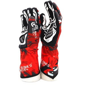 2025 Custom Design Professional Nomax Sports <b>Gloves</b> for Adults High Quality Kart Racing Riding Breathable Windproof in Black - Product Image 3
