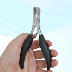 Pinzas para Extensiones de Cabello, Herramienta para Extensiones de Queratina, Cuentas Microlink, Acero Inoxidable de Grado Quirúrgico, Comercial - Product Image 6