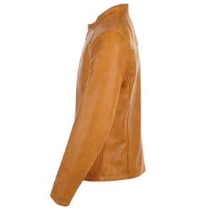 Chaqueta de Cuero para Hombre, Estilo Urbano, Personalizada, Nueva Colección 2026, Transpirable, Piel de Vacuno, Servicio OEM, Cierre de Cremallera Frontal - Product Image 2