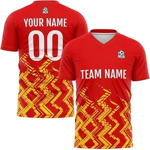Uniforme de Fútbol de Último Diseño 100% Poliéster, Nuevo Estilo, Profesional para Adultos, Calidad Premium, Color y Logotipo Personalizables, Secado Rápido - Product Image 2