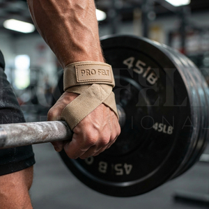 Sangles de poignet pour musculation, coton robuste, entraînement en salle de sport, pour musculation, powerlifting, soulevé de terre, unisexe - Product Image 4