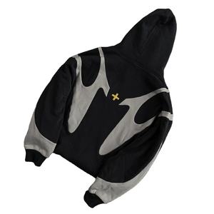 Unisex Heavyweight 100% Cotton Fleece Hoodie 400 GSM Oversized Winter Men Custom Reversible Double Layer Hoodies 2026 - Product Image 4