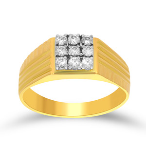 Nuevo Anillo de Diamantes de Lujo para Hombre, Corona de Brillo Eterno, Anillo Soberano de Diamantes - Product Image 1