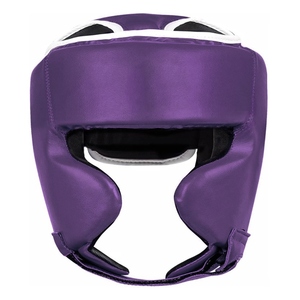 Professional <b>Boxing</b> Gear Genuine Leather Adjustable Steel Fitness Protective Head Guard Safety Helmet Custom Logo RL-HG-53 - Product Image 1