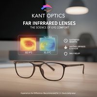 Lentilles à vision simple brevetées, anti-rayures, protection UV400, design asphérique, technologie infrarouge moyen, soulagement de la fatigue oculaire