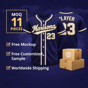 Camiseta de Béisbol Personalizada OEM, Etiqueta Privada, Nombre y Número Bordados, Uniformes de Equipo, Manga Corta, Algodón Orgánico, Estilo Retro - Product Image 3