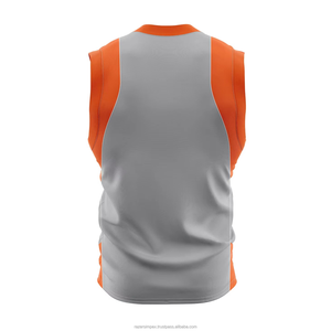 Maillot de basket-ball pour homme adulte, haute qualité, vente chaude, design personnalisé sur le devant, 100% polyester, respirant, séchage rapide, grandes tailles - Product Image 3