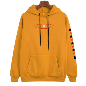 Sweat-shirt à capuche oversize décontracté et confortable en mélange de coton, idéal pour la détente quotidienne, le travail ou les activités de plein air - Product Image 1