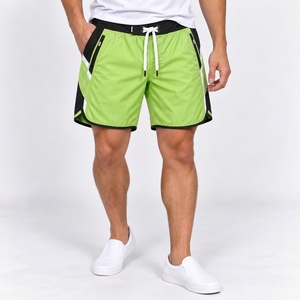 Pantalones Cortos Deportivos de Spandex Personalizados al por Mayor para Correr al Aire Libre, Pantalones Cortos de Gimnasio para Hombre con Bolsillo - Product Image 1