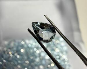 Piedra Preciosa de Aguamarina Natural AAA+++ Corte Esmeralda en Forma de Pera 7x5MM Facetada |   Piedra de Aguamarina Azul Suelta para Joyería y Venta al por Mayor - Product Image 3