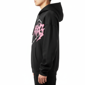 Sweat à capuche zippé pour homme, streetwear, respirant, personnalisable, vente en gros OEM - Product Image 4