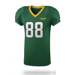 Uniforme de football américain de qualité supérieure en tissu polyester doux, idéal pour l'entraînement intensif et le confort le jour du match - Product Image 3