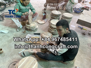 Support de gâteau en bois naturel en gros, artisanat de qualité supérieure pour les distributeurs - Product Image 6