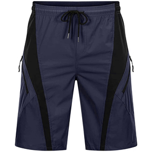 Pantalones Cortos Cargo de Secado Rápido para Hombre, Color Verde Oliva con Paneles Negros, Pantalones Cortos de Playa y Natación, Ligeros, Transpirables, para Senderismo, Gimnasio y Uso Casual - Product Image 4
